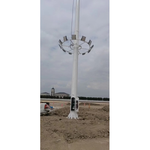 Outdoor 20m High Mast Steel Street Light Pole