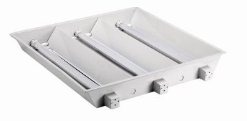 Ip20 30w White / Warm White Led Tube Lighting Fixture For Hospital 1800 - 1900lm