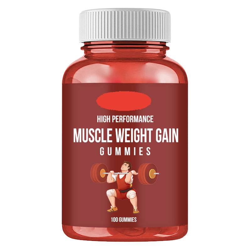 OEM / ODM Gain Gain Gummies Supplément Muscle Gainter