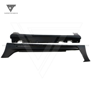 Gonne laterali in fibra di carbonio per Mercedes-Benz Classe SLK R172 2011-2014