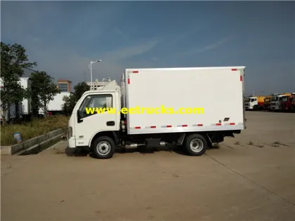 Yuejin Gasoline Refrigerated Van Vehicles