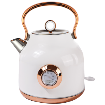 High Quality Retro Kettle with Thermometer - Electric Kettle for Boiling Water at Home