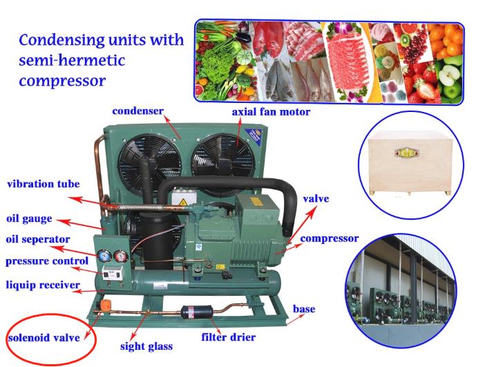 Compressor units spare parts MSV-1079/7 refrigeration solenoid valve