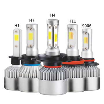 LED Headlight Bulbs for Cars - H7 H4 H1 H11 9006 9012 880 with Fan, 6000K