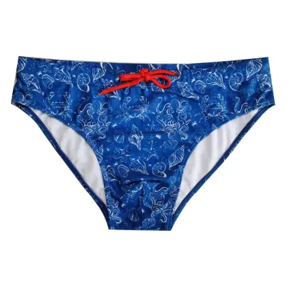 Nylon men brief swimwear