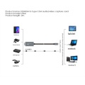 Z36A Usb Type-C Hd FreqUency Video CaptUre Card Game Live CaptUre Obs Software with Cable 2 Meters