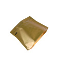 Foil Stand-Up Flat Bottom Coffee Packaging Bags With Valve