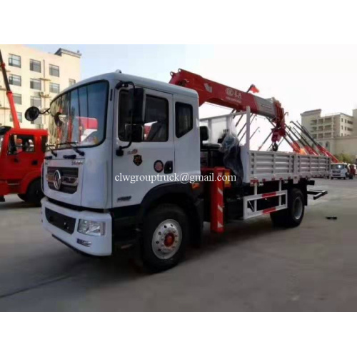 4x2 Telescopic boom mobile mounted crane for truck