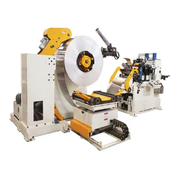 Stamping Machine with Straightener Feeder and Power Press Mold