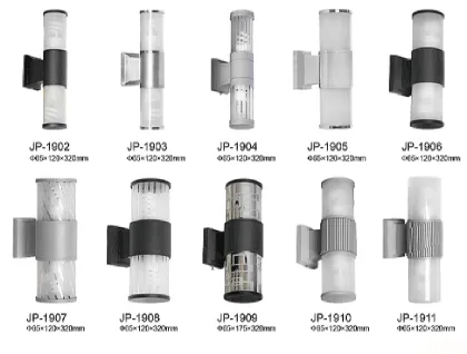 Aluminum led wall lamp
