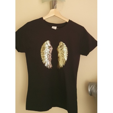 Embroidery Cloth Sequins Feather Patches Accessories Wings