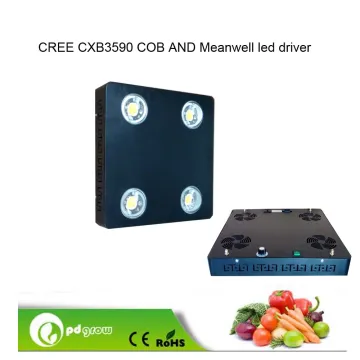 high power panel CXB3590 COB led grow lighting with dimmable driver