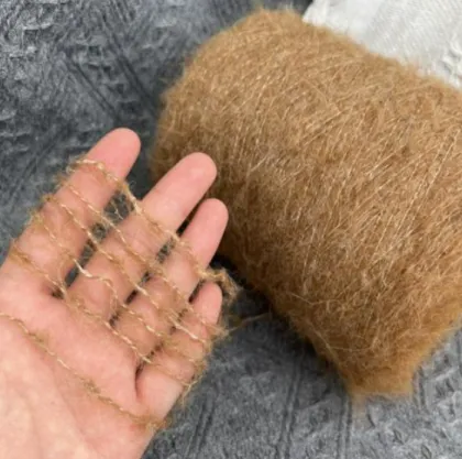 Mohair fancy soft yarn