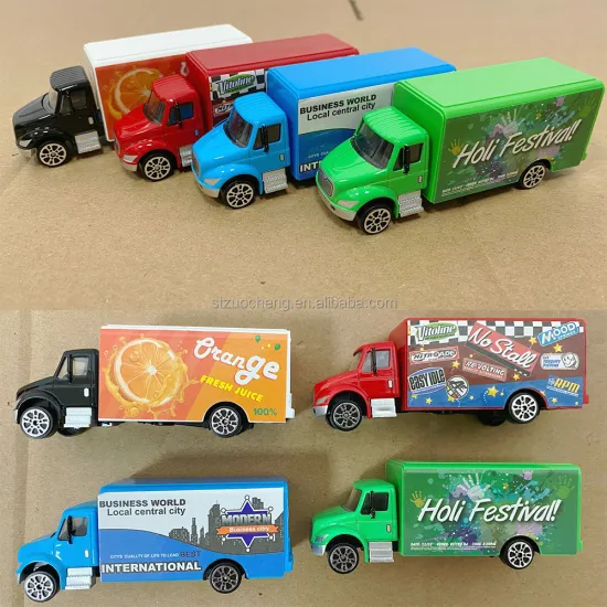 Customized Logo Mini Auto Sliding Toy Truck - Perfect Business Gift Idea