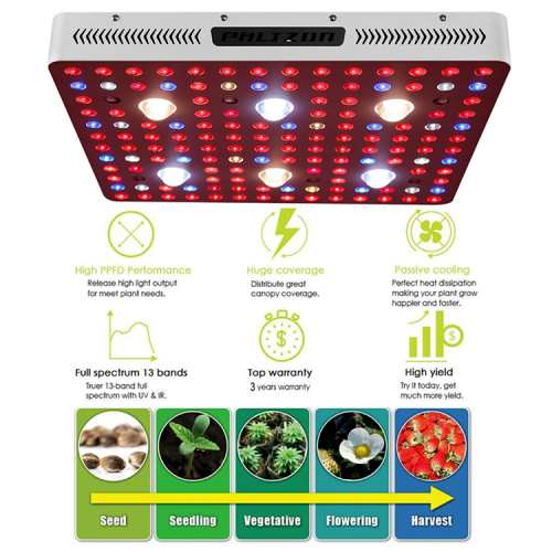 3000W COB Led Grows Full Spectrum for Greenhouse