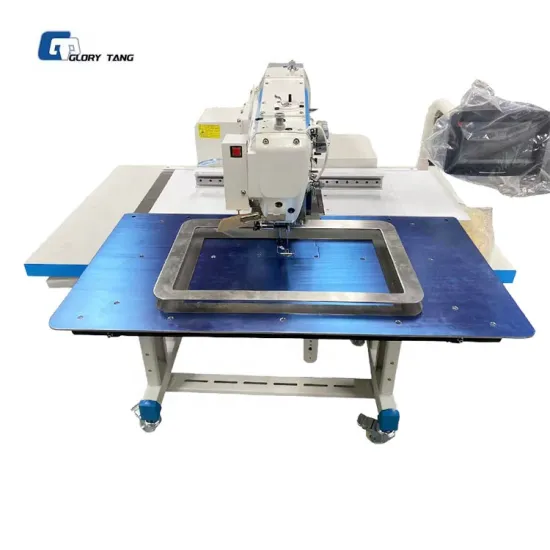 Fully Automatic Template Machine for Apparel Sewing: T-Shirt Placket Front Pattern