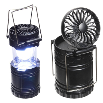 Tragbarer Teleskop -Campingtisch mit LED -Licht mit Ladung im Freien
