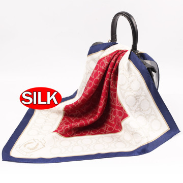 2024 High-Quality Pure Silk Scarf - Luxury Digital Printing Wholesale