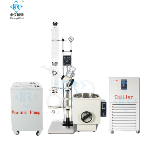 CE Certified Industrial 30L Vertical Vacuum Rotary Evaporator