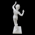 Classical Greek Nude Replica in White Marble​