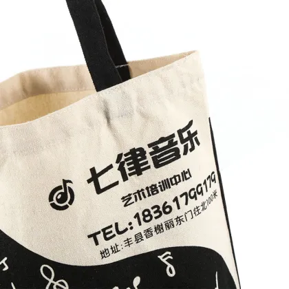 Environmentally Friendly Organic Canvas Cotton Recycle Bag