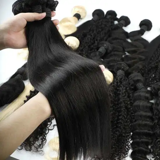 Cuticle Aligned Raw Virgin Brazilian Hair, Brazilian Hair Bulk Dundle Deal, Unprocessed Virgin Hair Vendors