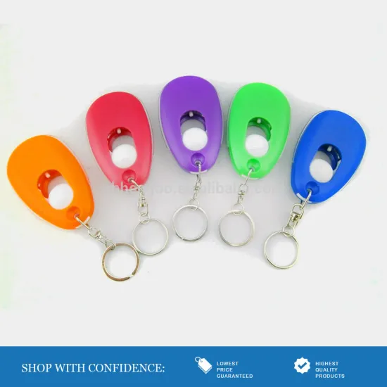 promotional customized mini led lantern keychain