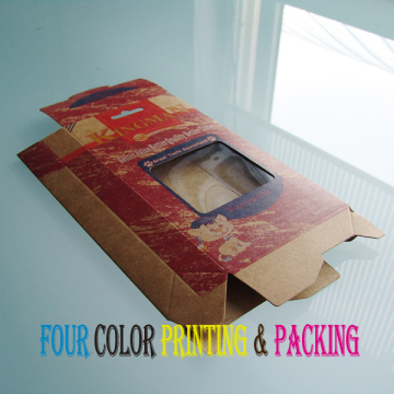 Die Cut Kraft Box
