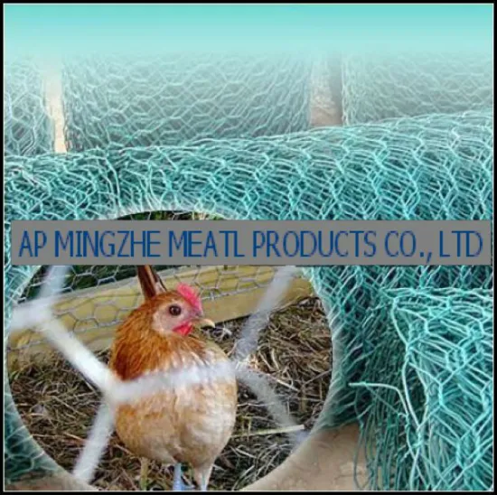 Chicken wire mesh ( Hexagonal wire netting) Gabion box