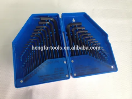 Allen wrench tool set