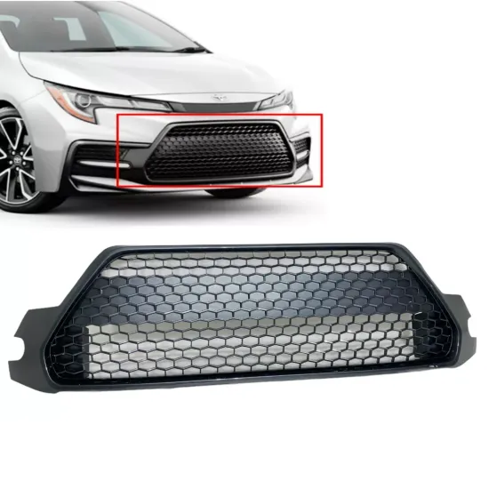 Hot Sale Auto Body Parts - Front Bumper Lower Grille for Toyota Corolla 2020-2022 USA Version XLE/XSE Black