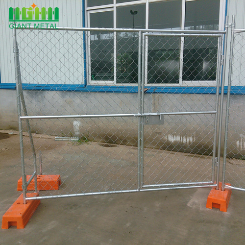 Used Portable Temporary Fence Chain Link Fence Panels