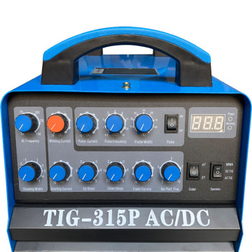 TIG315P ac dc pulse welding machine aluminium welder 380 volts 3phase