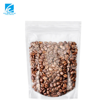 Customized Shaped Laminated Standup Transparent Coffee Bag