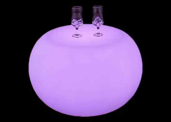 Modern Colorful LED Coffee Table (GA-BAT003)