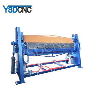 High-Selling YSDCNC 1.5x2500 HVAC Duct Pneumatic TDF Galvanized Steel Folding Machine