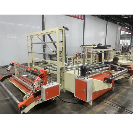 Triangle Folding Bag Making Machine for LDPE, PP, OPP, and BOPP Plastic Films