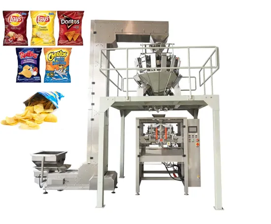 540 Vertical VFFS Vertical Potato Chips Packaging Machine
