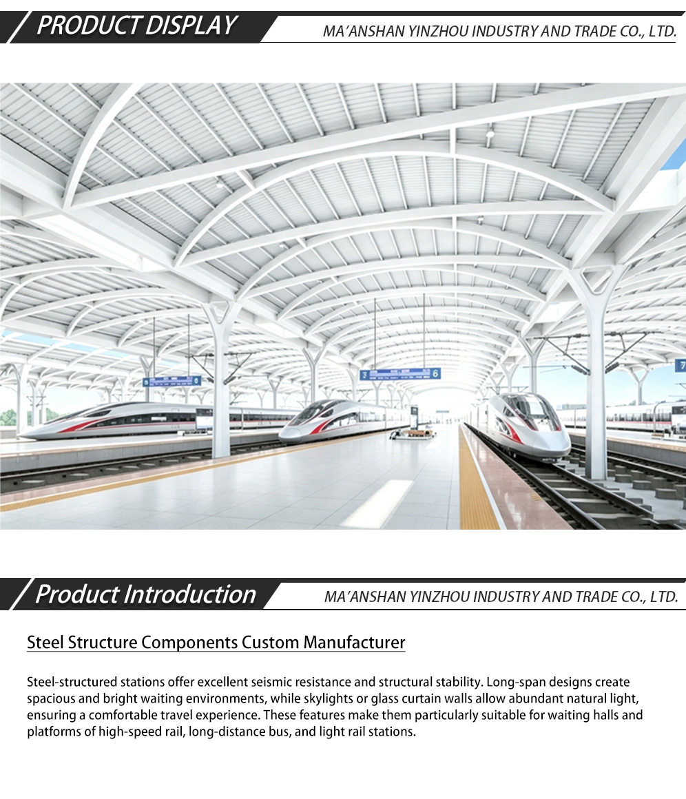 Steel Station Platform Hall-x