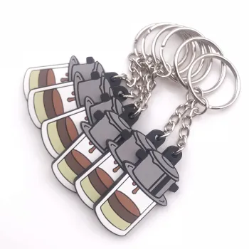 Eco-Friendly 3D Soft PVC Keychain