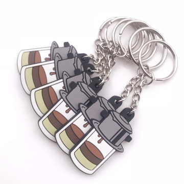 Eco-Friendly 3D Soft PVC Keychain