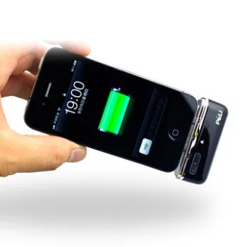 Power Bank for iPhone/iPod with 800mAh Capacity, 5V/500mA DC-in and 5V DC-out