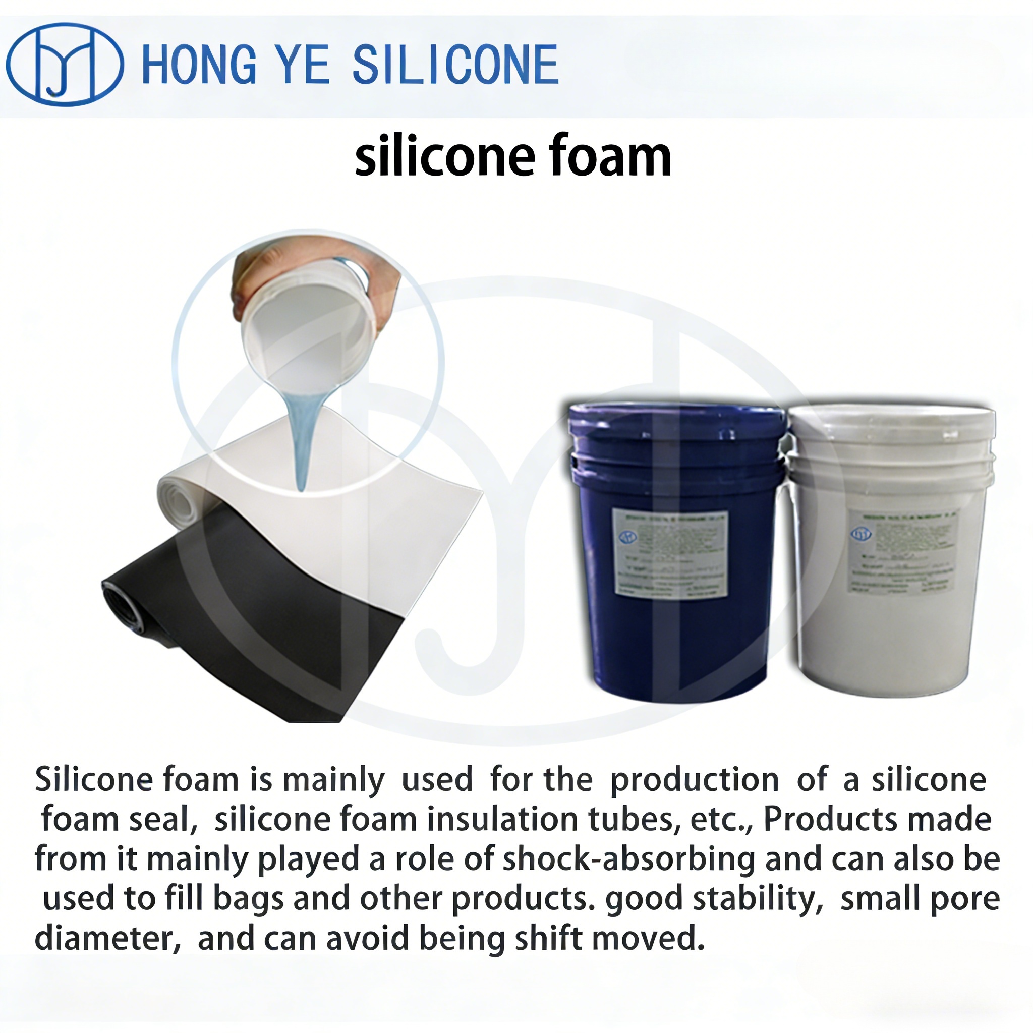 foamed silicone