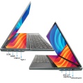 Customized office dual-screen business laptop