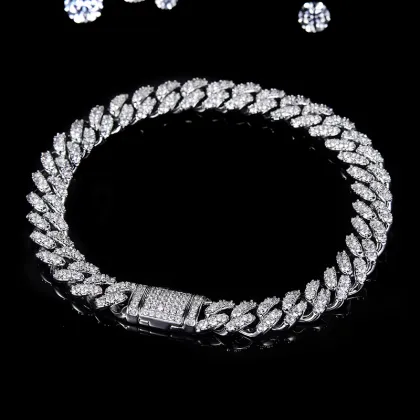 Premium Lab Diamond Cuban Link Chain