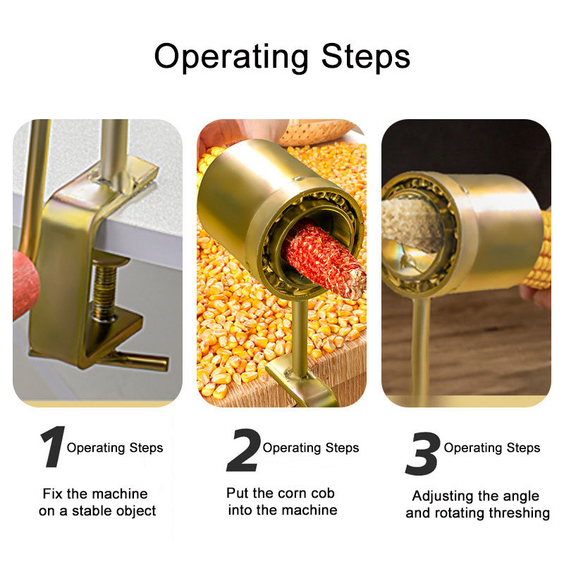 New hand operated household small corn stripper Portable manual corn Threshing machine
