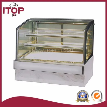 Marble pastries showcase With light box