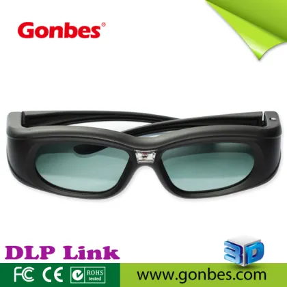 DLP-Link 3D Glasses for Projector Benq/Optoma, Acer, Vivitek (GBSG05-DLP)