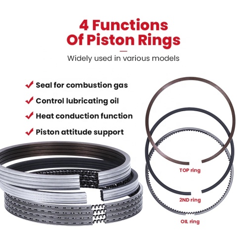 قطع غيار Auto Toyota Piston Ring 15B 13011-58090