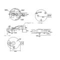 CR2032 PCB Mount Actulet Hovder PCB Thru-Hole